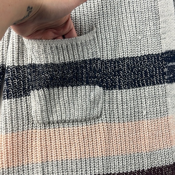 Fortune & Ivy Sweater Gray, Pink, Burgundy Women's Size XXL - Picture 4 of 7